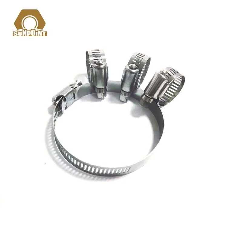 Quick Release Ss Automotive Handle Zinc Plated British American Stainless Steel Pipe German Type Hose Clamp for Car