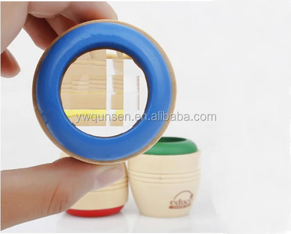 Оптовая продажа, высокое качество, индивидуальный дизайн, мини-игрушка, Деревянный калейдоскоп