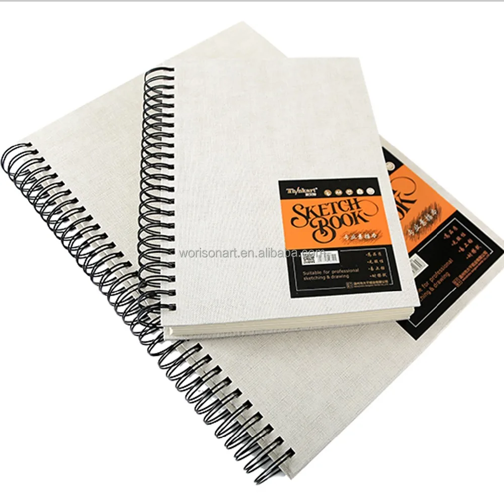 Biplut A4/A5 32 Sheets Waterproof Spiral Marker Pads Sketch Book