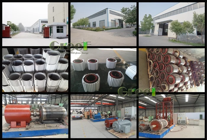 10kw Solar Hybrid Pitch Control Wind Turbine Blades Battery Charge ...