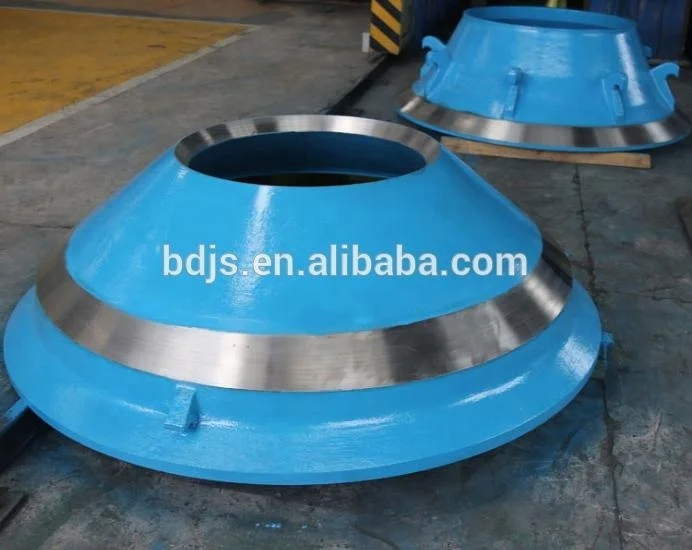 38SBS 44SBS 52SBS Concave and Mantle Spare Parts for Cone Crusher