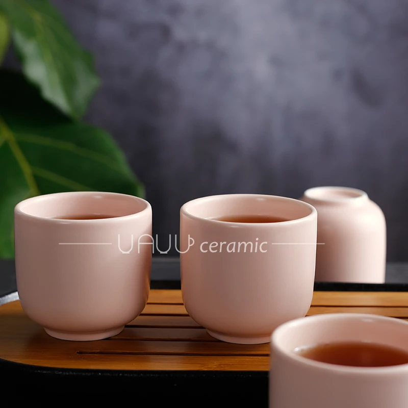 FENN home goods 150ml ceramic small tea cups / tea cup without handle reusable cup of coffee custom wholesale