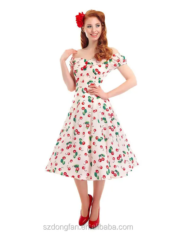 Rockabilly / deals Cherry Dress / Retro Costume / Pin Up (M16)