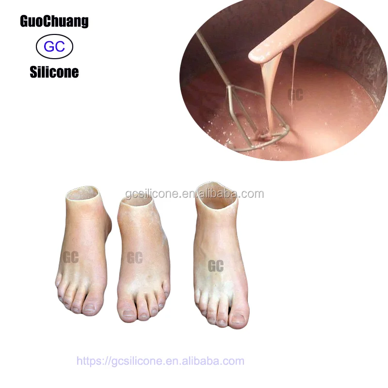 Rtv2 Platinum Silicone Rubber for Orthotics Prosthetic Foot