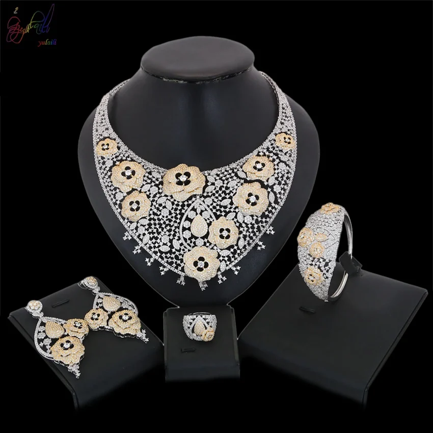 diamond kundan set