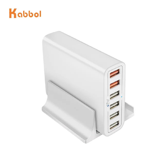 60W Port USB Charger Efficient Multi-Device Charging