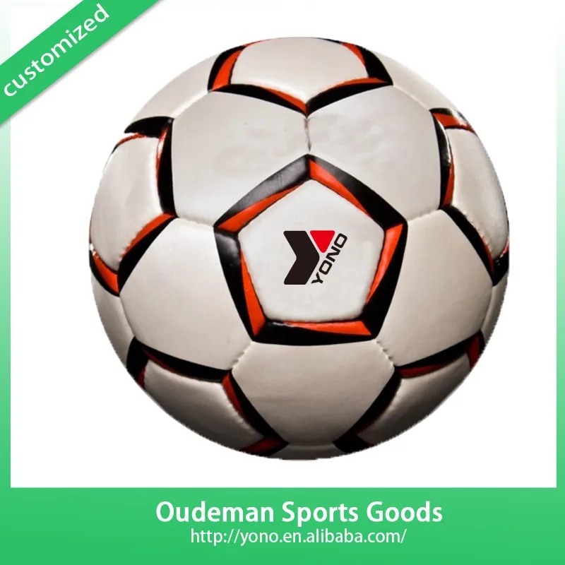 пользовательские дизайн логотипа завод тпу/пвх/ева/пу ynso- 087 дешевые футбольный мяч