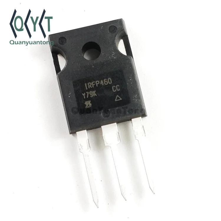 MissBirdler IRFP460 Lot de 2 canaux de mosfet N 500 V Power Transistor TO-247 pour Arduino Raspberry Pi PIC AVR Arm