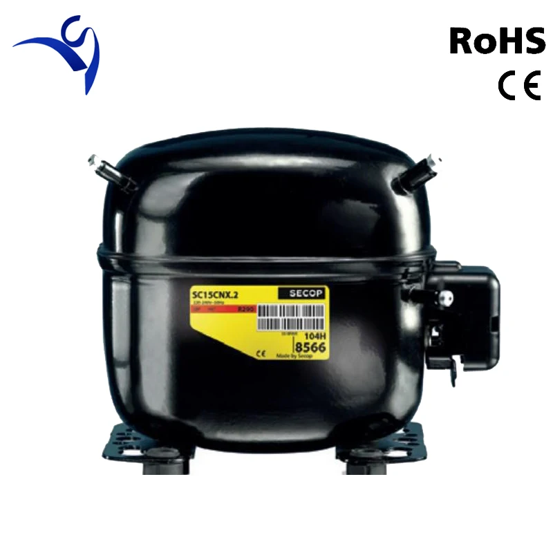 Вертикальная морозильная камера 110 В 60 Гц герметичный компрессор Холодильный