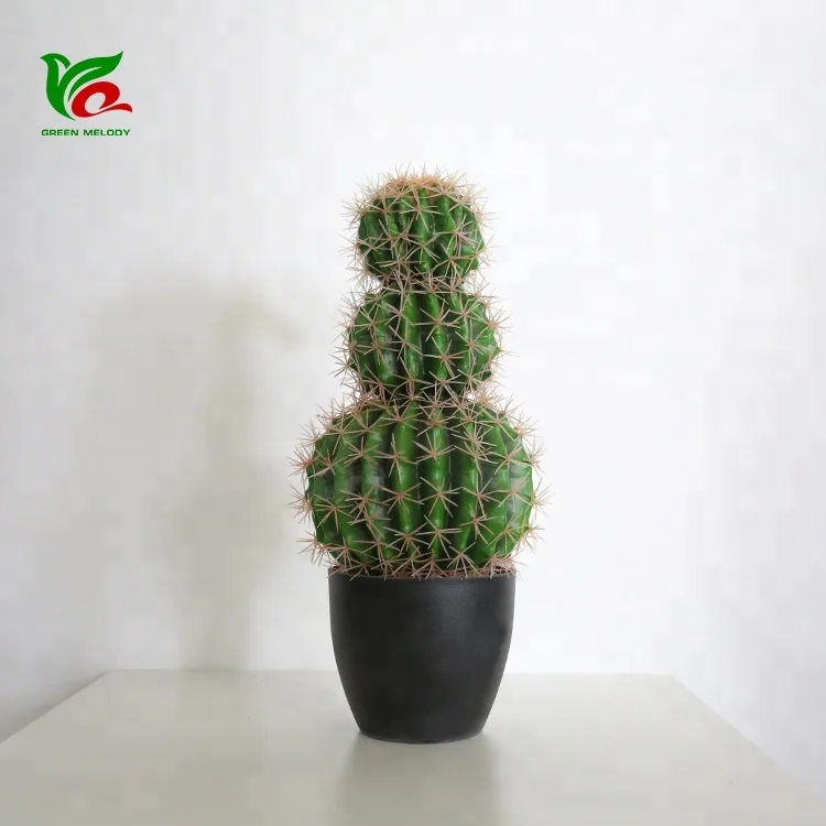 Wstenstil-Design 43cm Kaktus-Kugel Arten von Zierpflanzen Hausdekoration