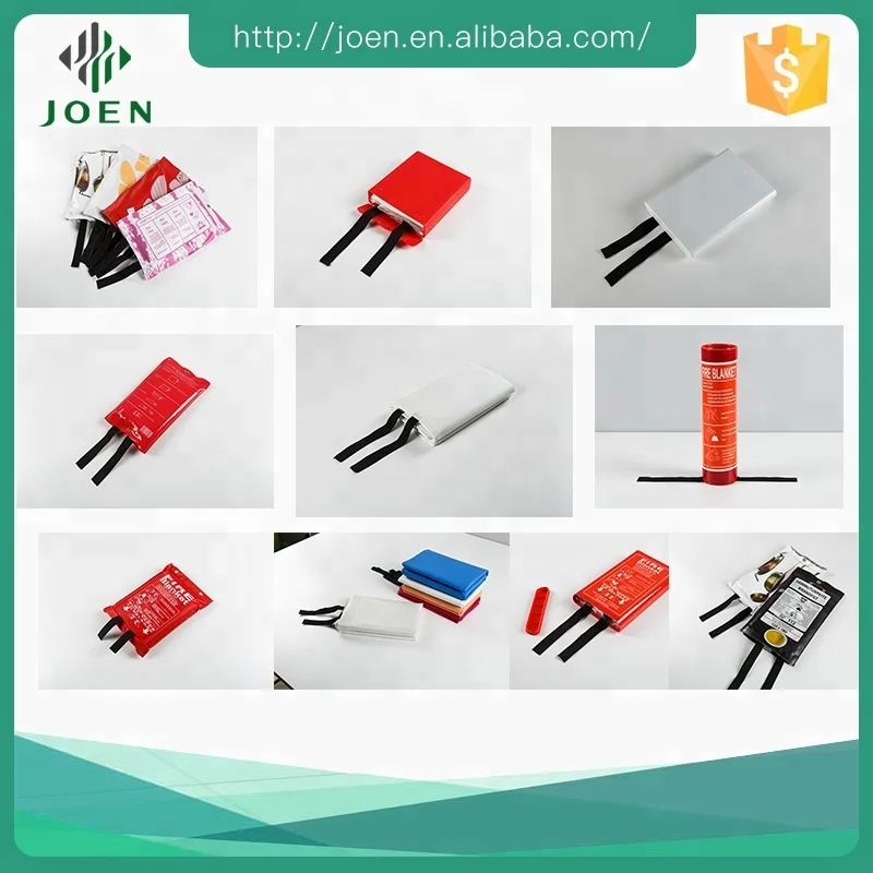 Fire Blanket with PVC Box 1m X 1m Bs En1860 for UK Market