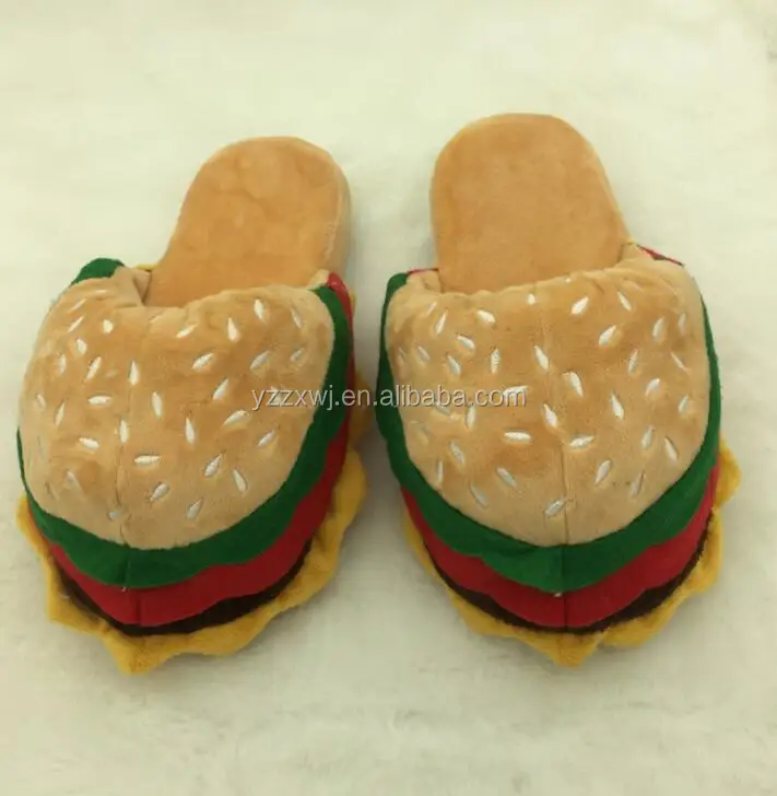 hamburger slippers