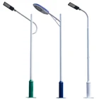 Hot-sale galvanized decorative outdoor high mast street light pole