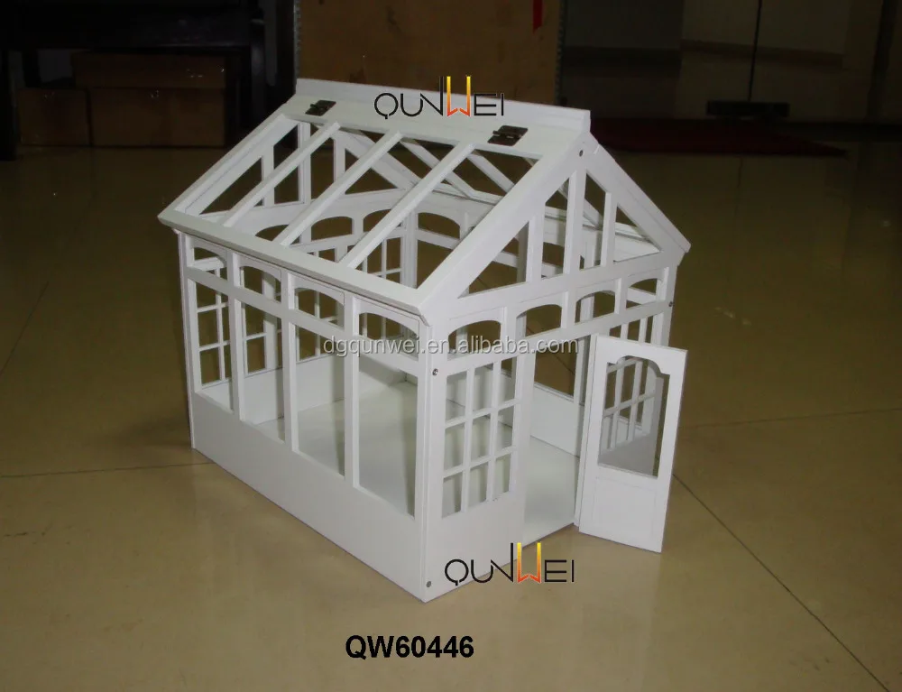 112 Scale Miniature Dollhouse Conservatory The Wooden Greenhouse Sun
