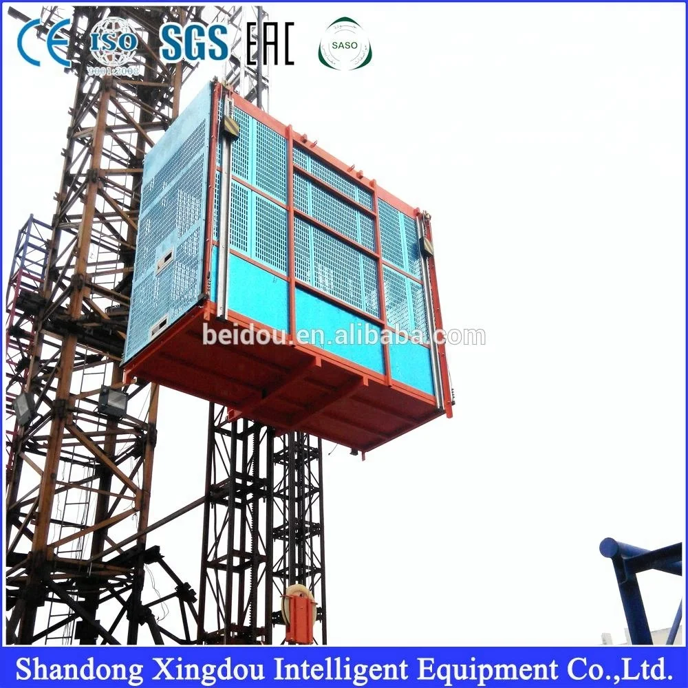 Waterproofing Hoist Carry Material Concrete Block Used Building Lift