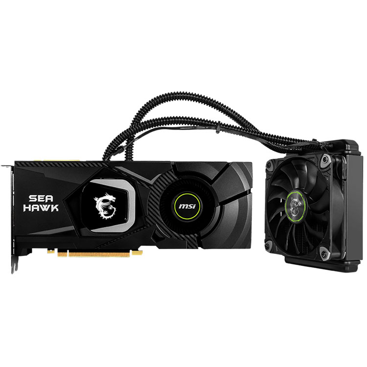 MSI RTX2080 TI SEA HAWK X Gaming - 11G GDDR6 Water Cooling