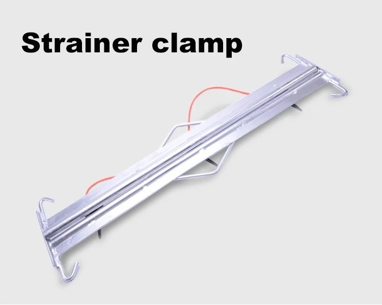 1M NETTING HINGED JOINT FENCE STRAINER FENCING BOARD WIRE CHAIN HINGE