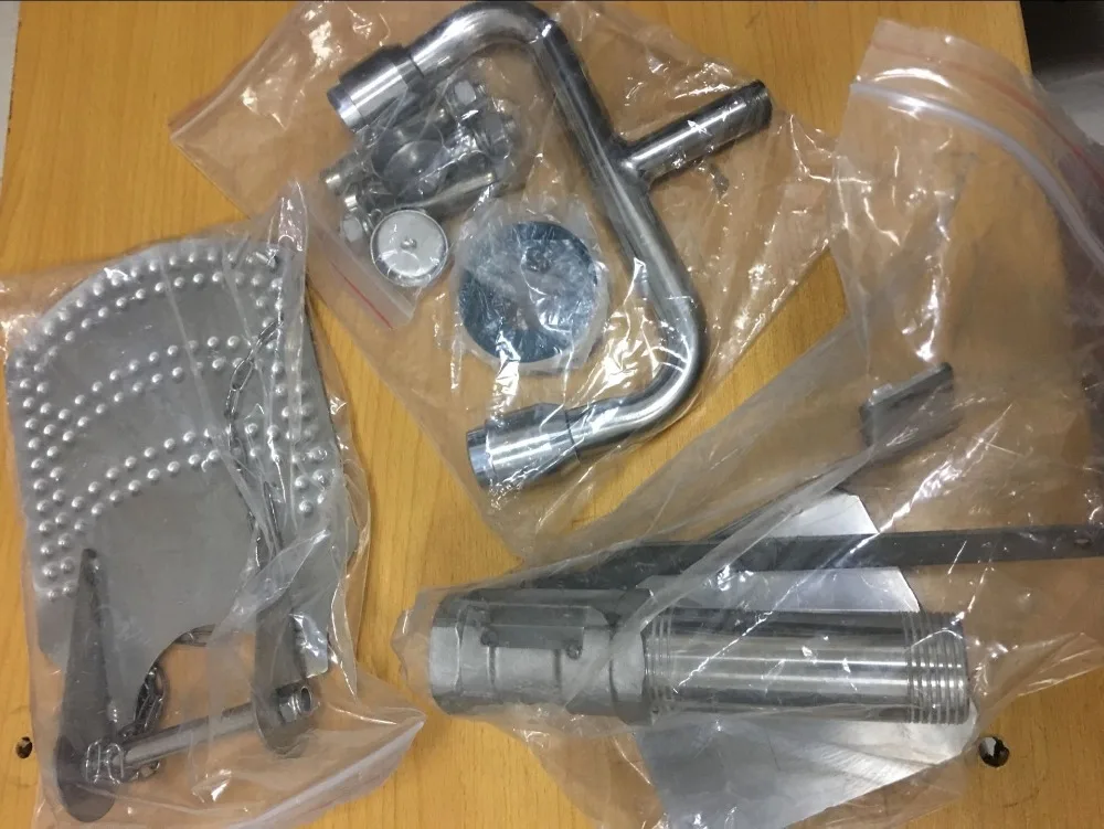 Экономичный комбинированный аварийный безопасный душ ABS с промывкой для