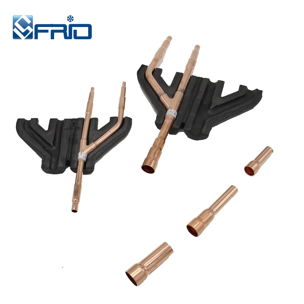 VRV VRF Air Conditioner Refnet Joints Y RefNet Branch Piping Kits