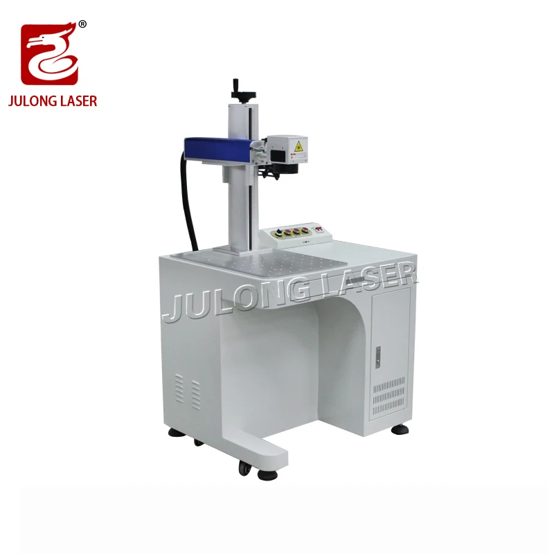 Liaocheng Desktop Fiber Laser Marking Machine 20w 30W 50w 100W Lazer Marker Printer for Plastic Metal