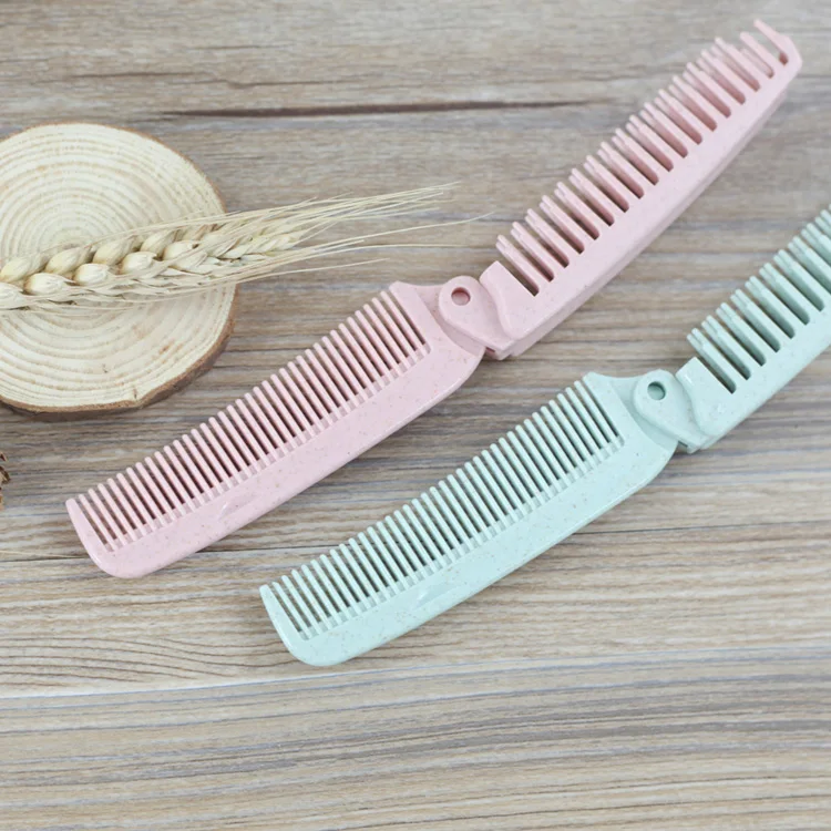 
 Распродажа: Портативная Складная мини-расческа из пшеничной соломы  