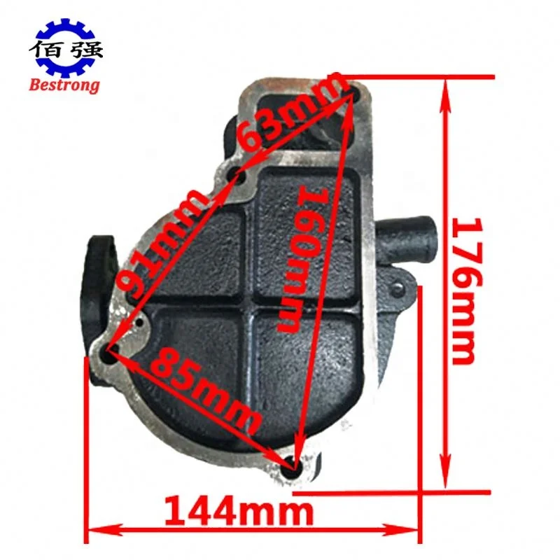 JIANGDONG JD TY3100 TY395 Diesel Engine Parts Water Pump