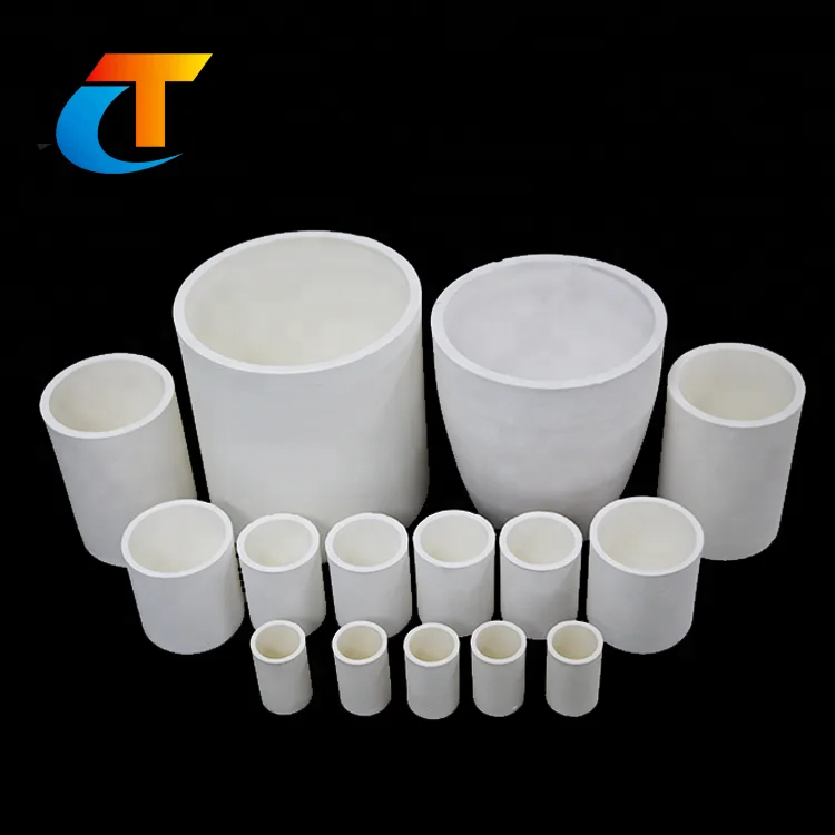 Laboratory High Pure Zirconia Ceramic Crucible for Melting Platinum