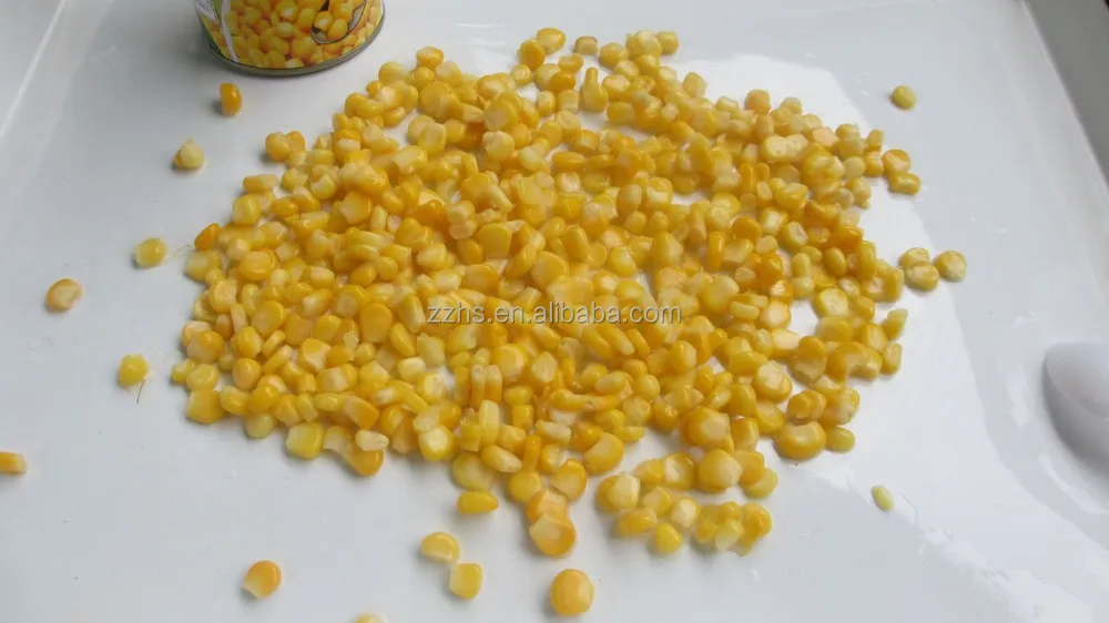 Canned Crop yellow sweet corn in Tins Fresh Sweet Corn Choice Vegetable