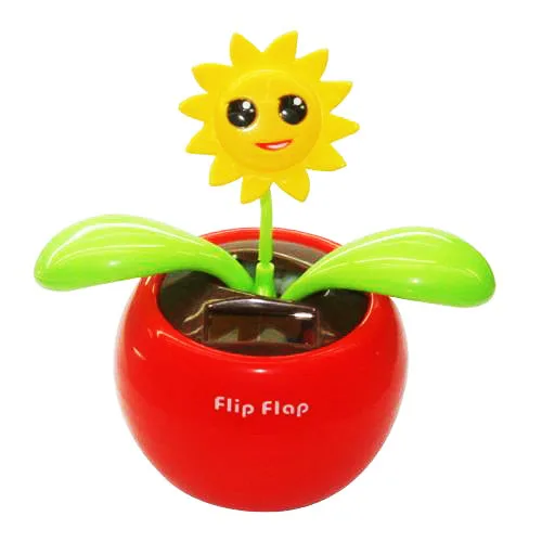 Горячая Распродажа экологически чистый пластиковый Бестселлер танцующий цветок на солнечных батареях с логотипом OEM