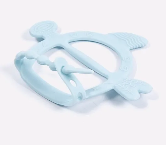 Новый дизайн, пищевой силикон, детская игрушка-прорезыватель для зубов, милый детский браслет-прорезыватель для зубов из бисфенола А