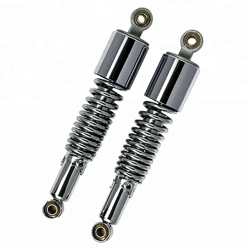 New Rear Shocks Shock Absorbers 305mm Chrome PAIR for Suzuki GN125 GN 125 