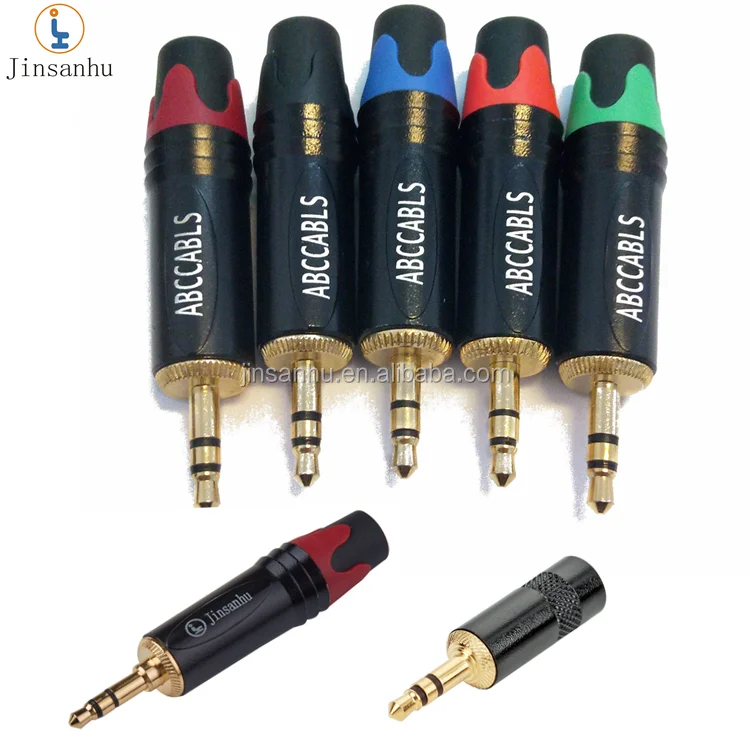 Rohs CE jinsanhu, Золотой контакт, высококачественные стерео наушники 3,5 мм, разъем для наушников, оптовая продажа