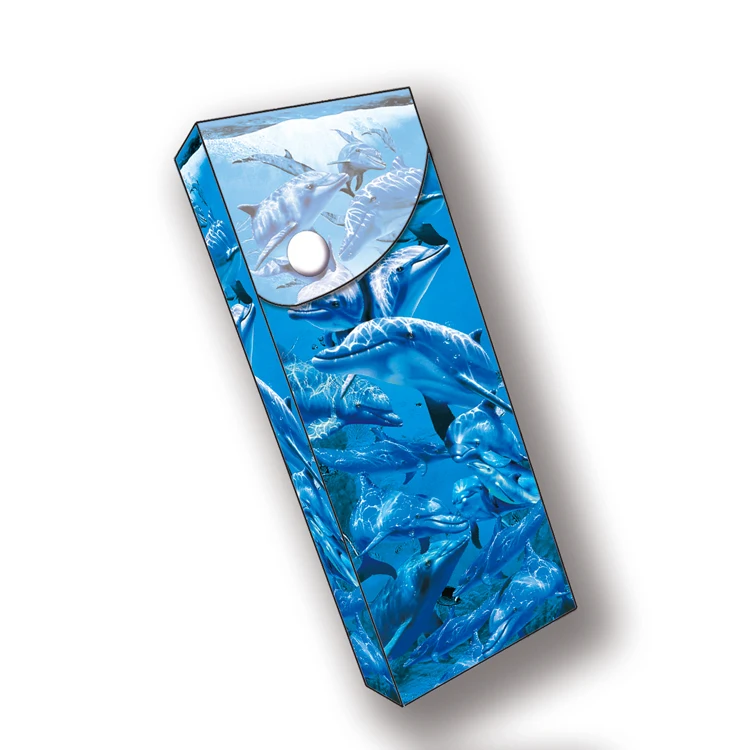 Рекламная Экологически чистая пластиковая 3D коробка для карандашей