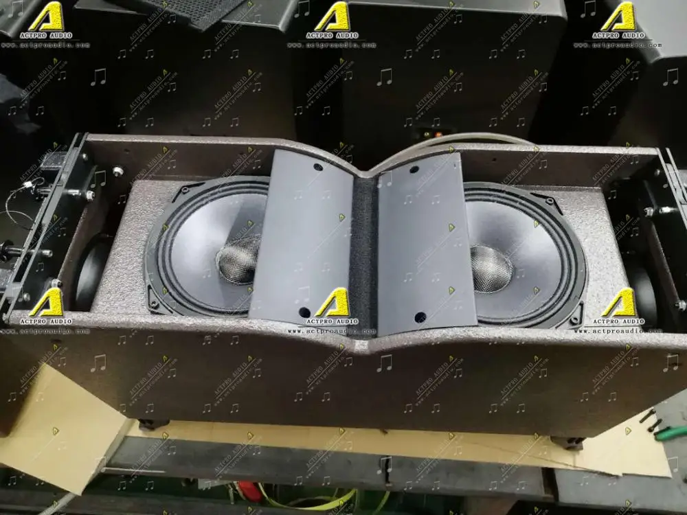 K1 K2 Line Array Speaker  KR208 Line Array Speaker Double 8 Inch Line Array Speakers