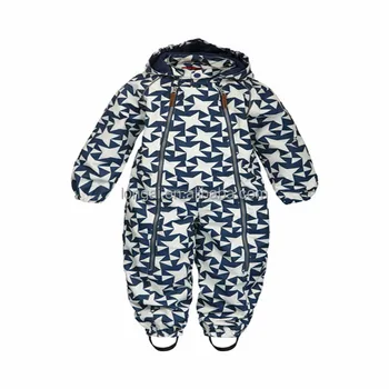 Factory price outdoor kids snow suit/baby warm snow overall