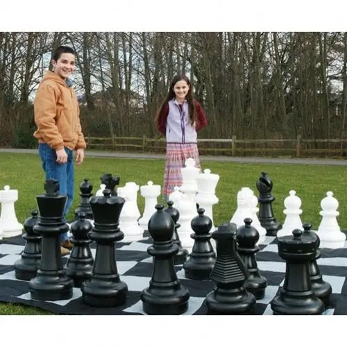 Large Granite Chess Pieces Large