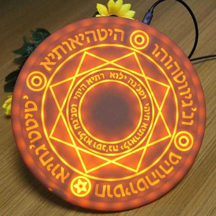 Magic Wireless Charger With LED Lamp