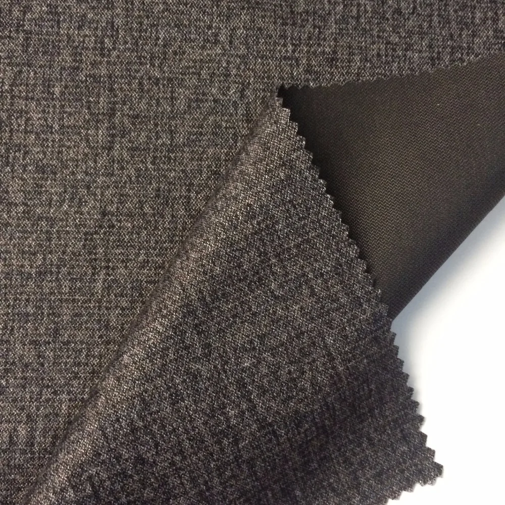 Low Price Herringbone Printed 100 Polyester Cashmere Fabric For Coat