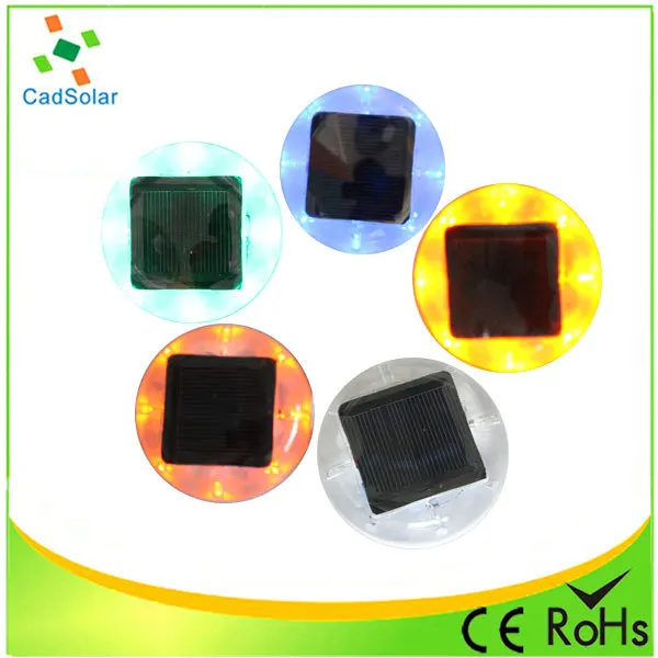 360 Degree Flashing Light Solar Road Stud with CE Approved Road Cone Light