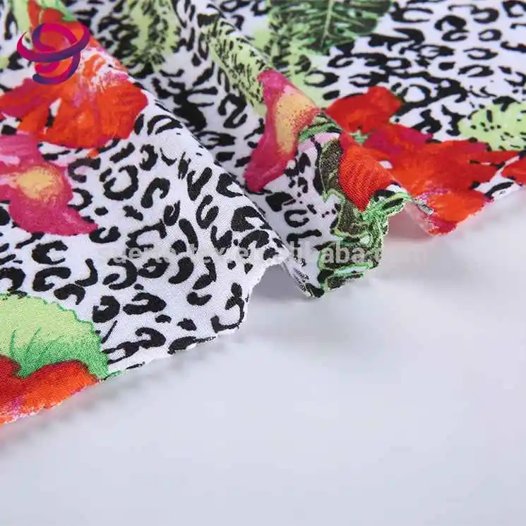vintage floral knit fabric