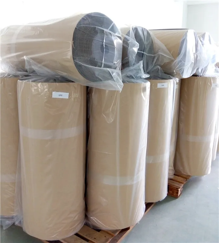 Air Conditioning Pipes Wrap Xpe Foam Rool Aluminum Foil Insulation