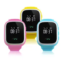 Children Baby Smart Watch Phone GPS Tracker Security Monitor Anti-lost SOS Children GPS Wrist Watch Phone GSM Unlocked Quad-band