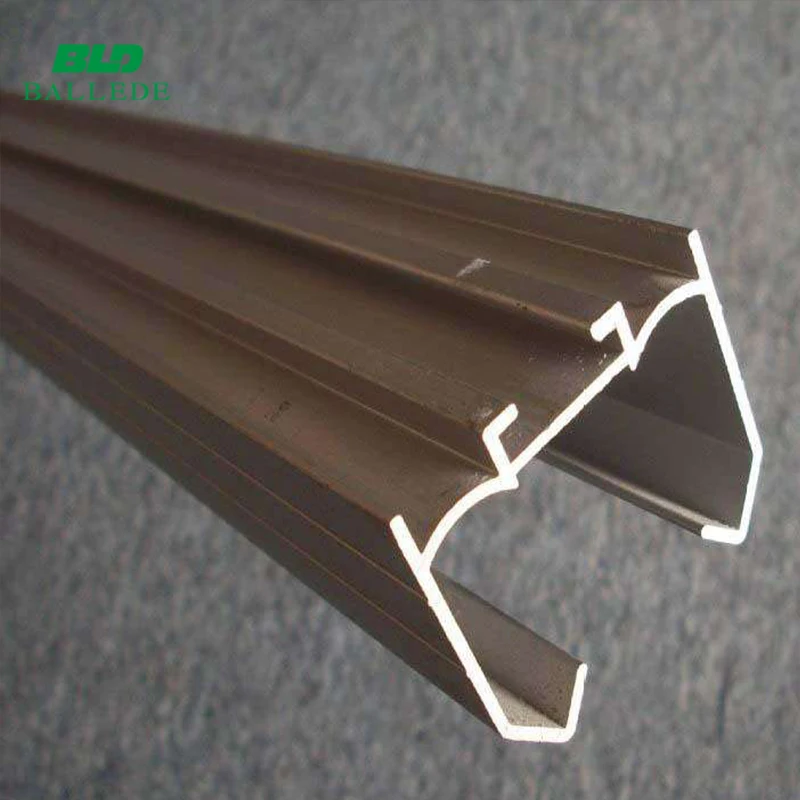 Custom Architectural Used Powder Coated Aluminum Profile Elliptical Louver Blades
