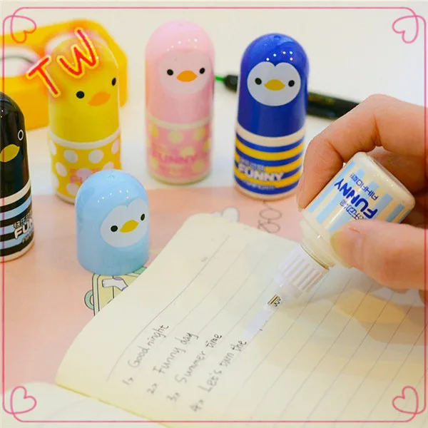 Cheap Decorative Correction Tape Hottest Cartoon Cute Blue Correction