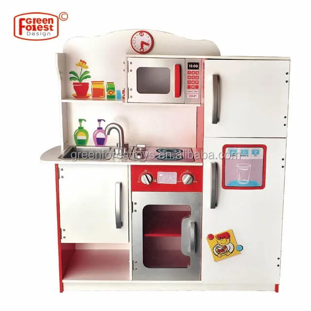 Детский деревянный кухонный набор