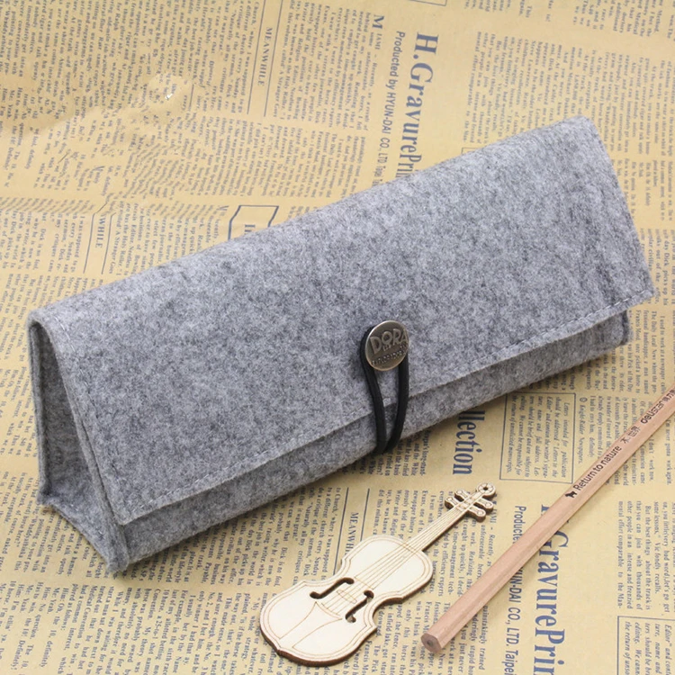 Индивидуальный логотип, новый дизайн, войлочный пенал, школьный фетровый пенал