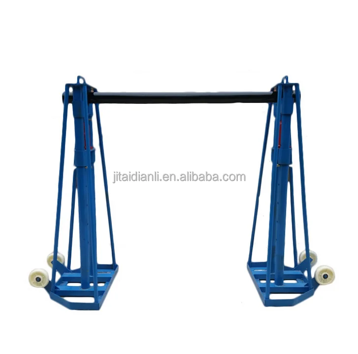 Hydraulic Cable Reel Elevators Wire Reel Jack Stand Payoff Stand Cable