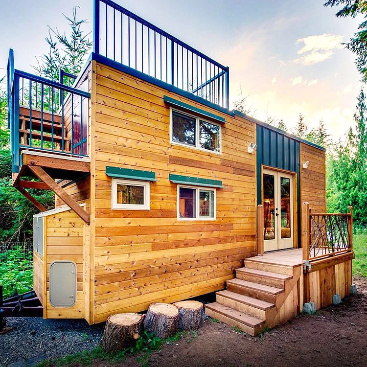 28ft Tiny Home on Wheels with Main Floor Bedroom