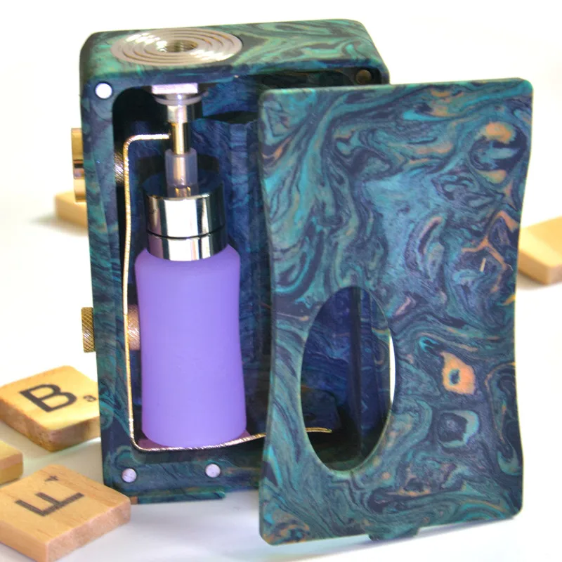 Высококачественные моды для электронных сигарет из древесины/смолы 100% аутентичный убийца 80 вт BF X-Drip squonker box mod