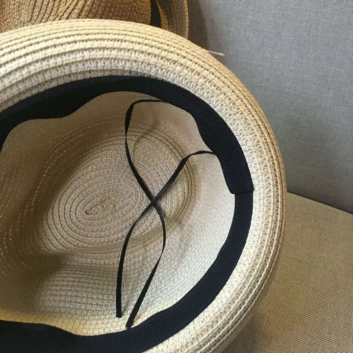High Quality Paper Straw Fedora Hat Fashion Jazz Hat Panama Sombreros